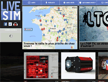 Tablet Screenshot of live-sim.com
